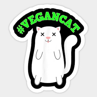 EGAN CAS SHIR Egancats   Anti Egan Cat Sticker